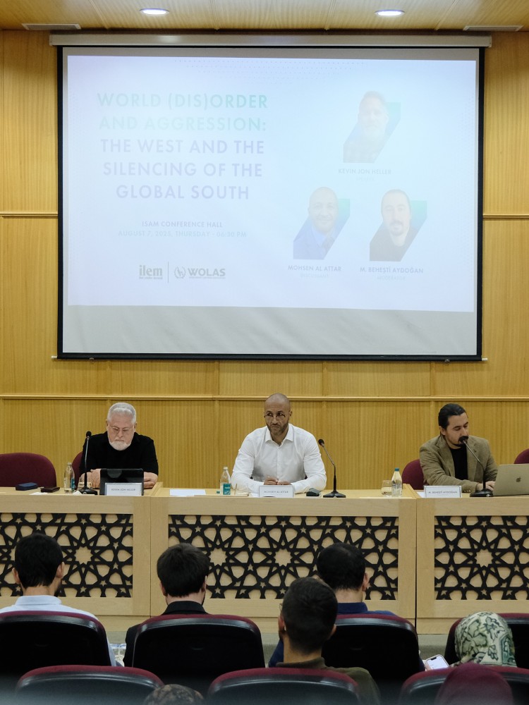 International Panel: “World (Dis)Order and Aggression: The West and The Silencing of The Global South”