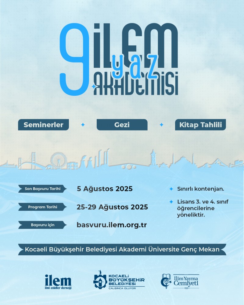 9. İLEM YAZ AKADEMİSİ
